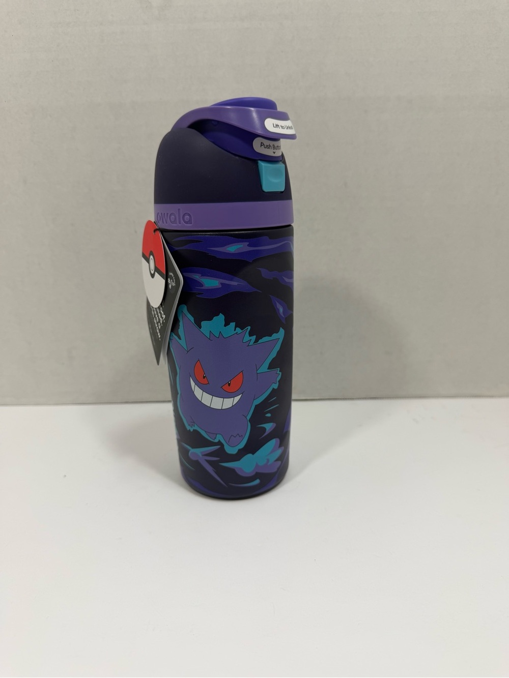 The Owala Pokemon Gengar In The Shadows Water Bottle New